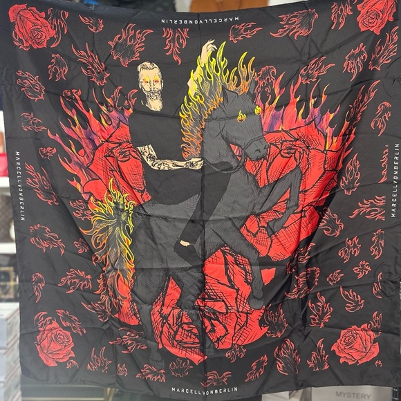 Marcell Von Berlin Accessories - Marcell Von Berlin Silk Scarf
